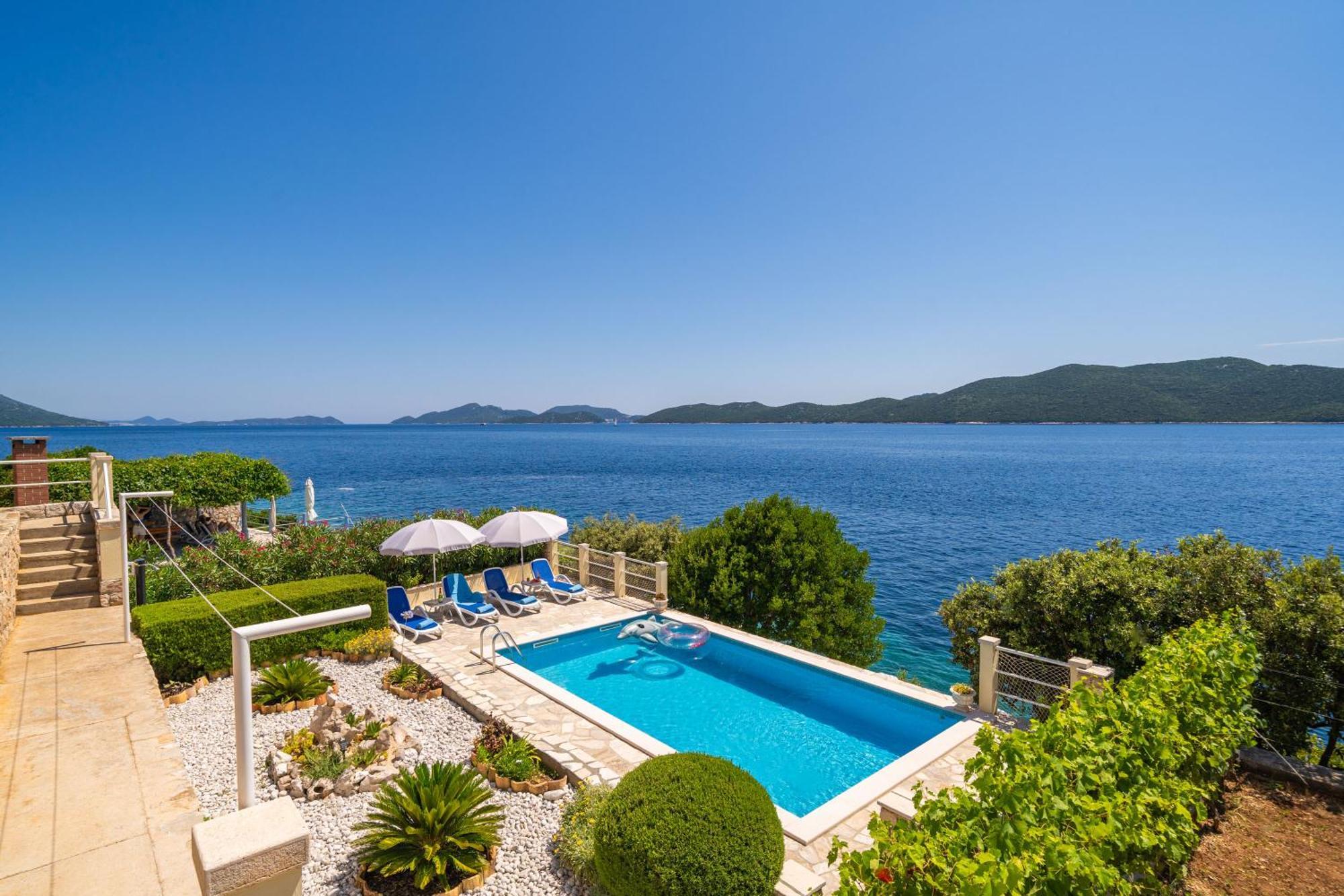 Villa Planika Slano Exteriör bild
