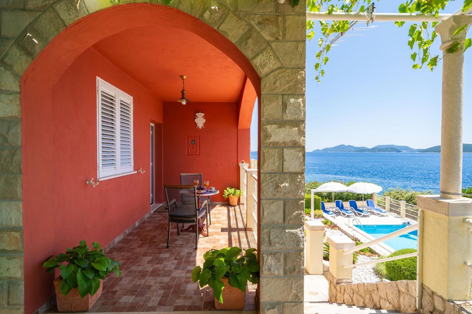 Villa Planika Slano Exteriör bild