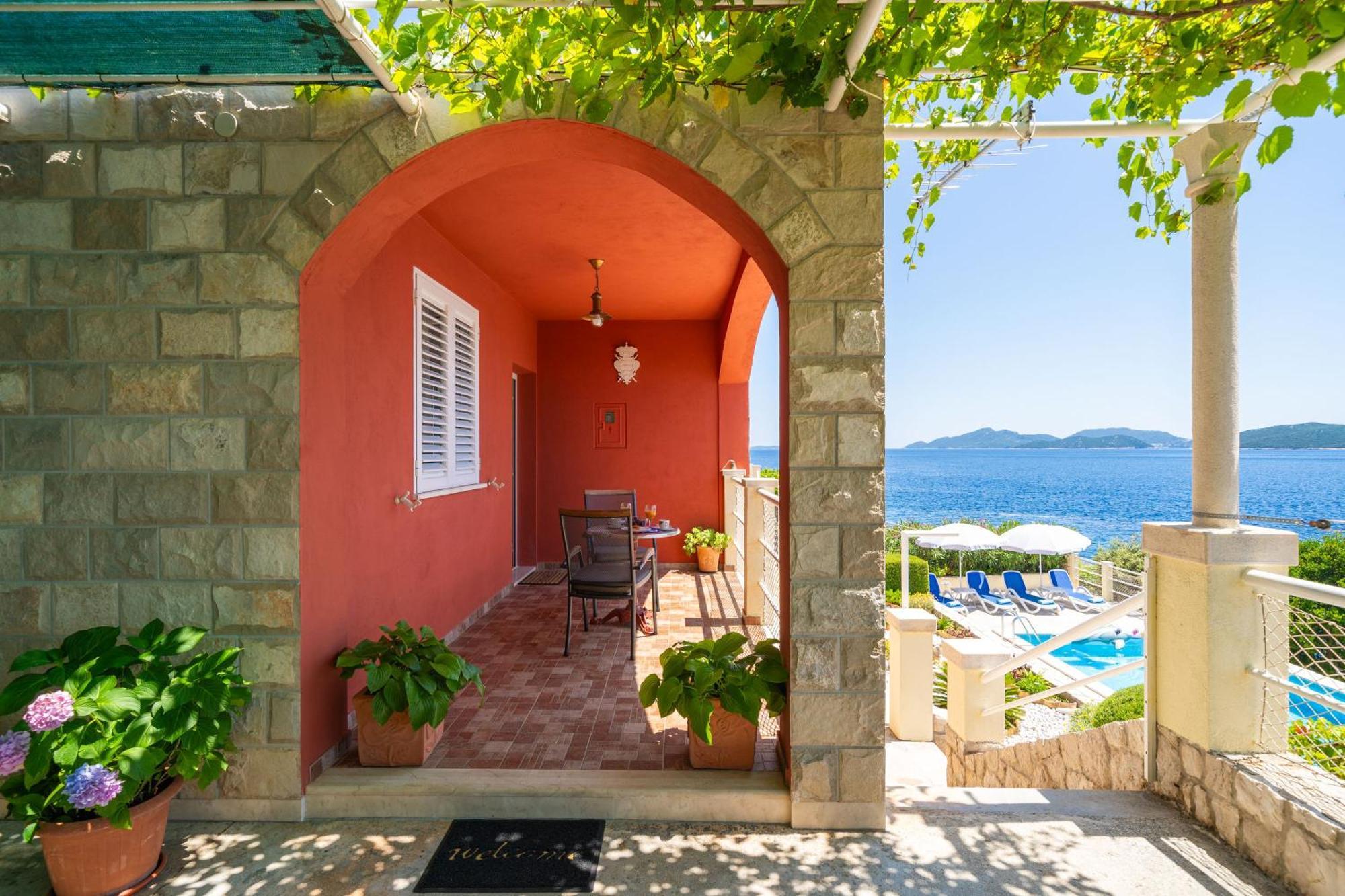 Villa Planika Slano Exteriör bild